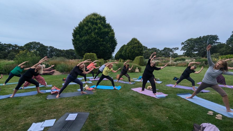 Yoga at Prairie Gardens